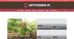 Desktop Screenshot of antycenzor.pl