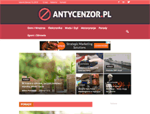 Tablet Screenshot of antycenzor.pl